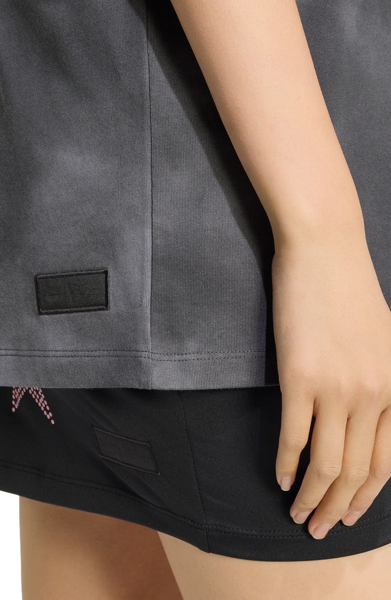 adidas Originals x Hannah Montana Cotton Graphic T-Shirt, Alternate, color, Black/ /