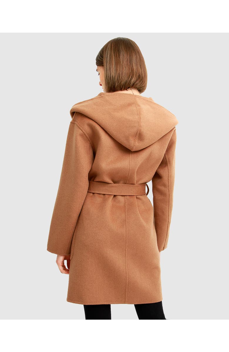 Belle & Bloom Sweet Escape Robe Coat, Alternate, color, Camel