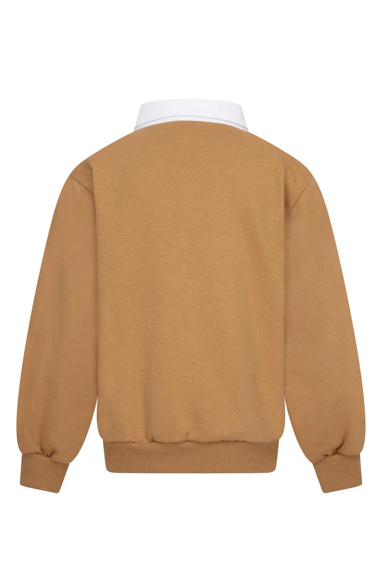 Nike Kids' Sportswear Club Polo Sweatshirt, Alternate, color, 