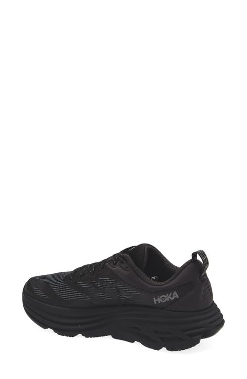 Hoka Mach X Caged Running Shoes In Black