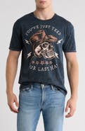 Goodie Two Sleeves Yee Haw Skull Cotton Graphic T-Shirt