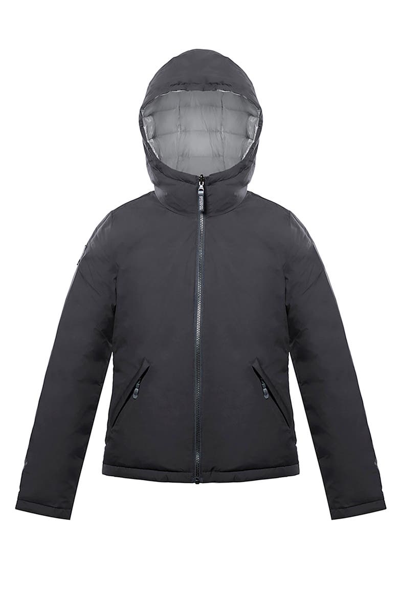 Triple F.A.T. Goose Versa Women's Reversible Down Puffer, Alternate, color, Black