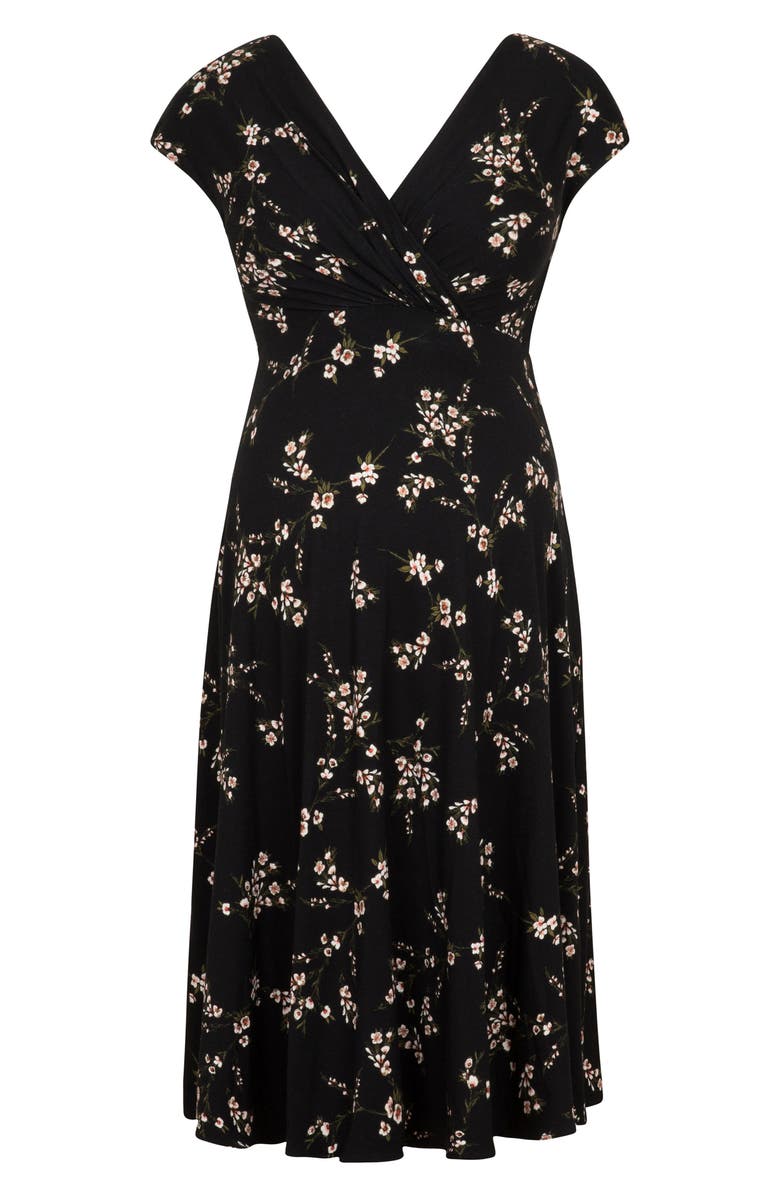 Tiffany Rose Alessandra Floral Maternity/Nursing Dress, Alternate, color, 