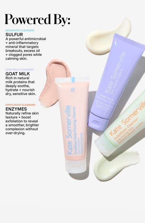 Kate Somerville ® Pore-fect Skin Set $51 Value In Transparent