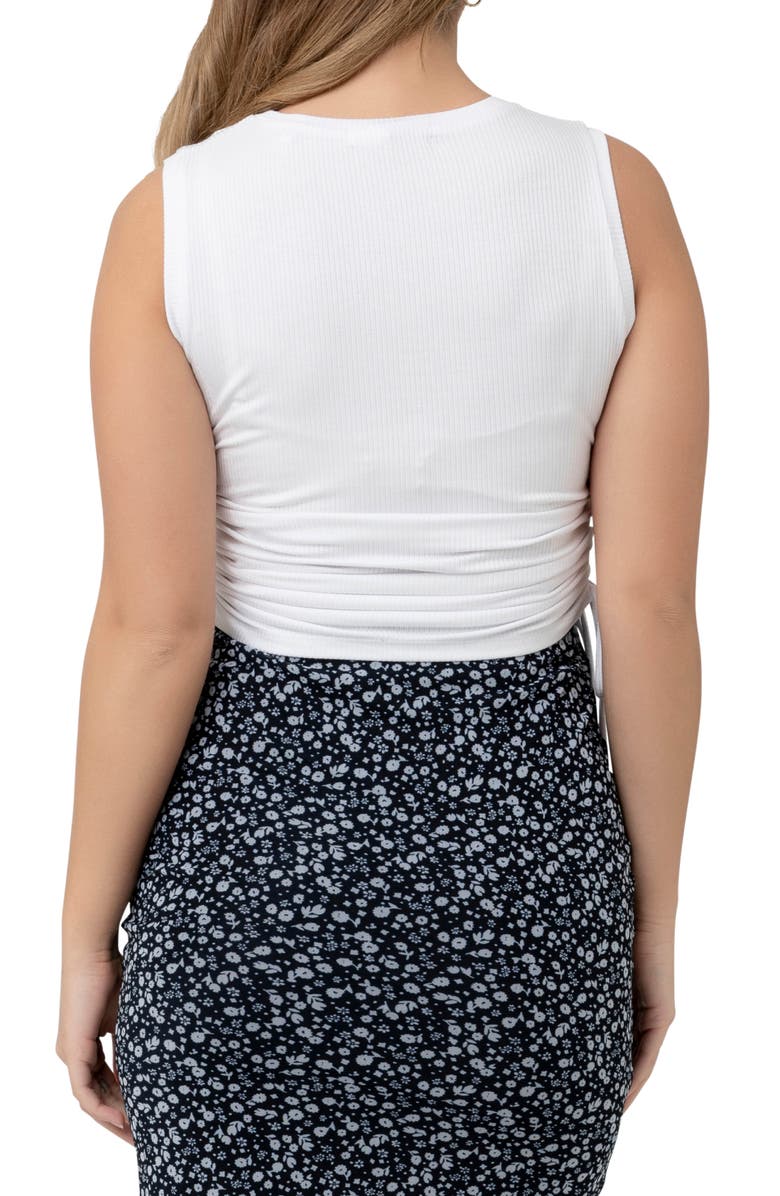Ripe Maternity Jodie Ruched Maternity Tank Top, Alternate, color,