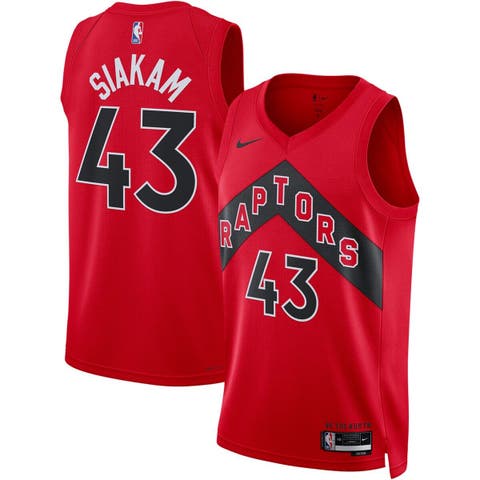 Unisex Nike Pascal Siakam Red Toronto Raptors Swingman Jersey - Icon Edition