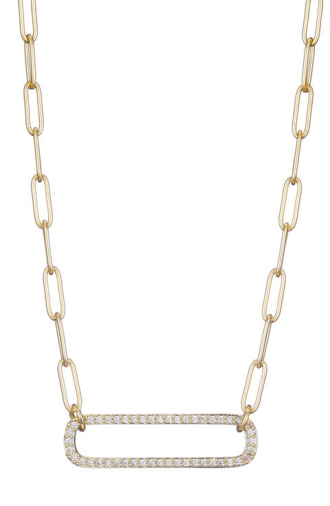 Cubic Zirconia Chain Necklace