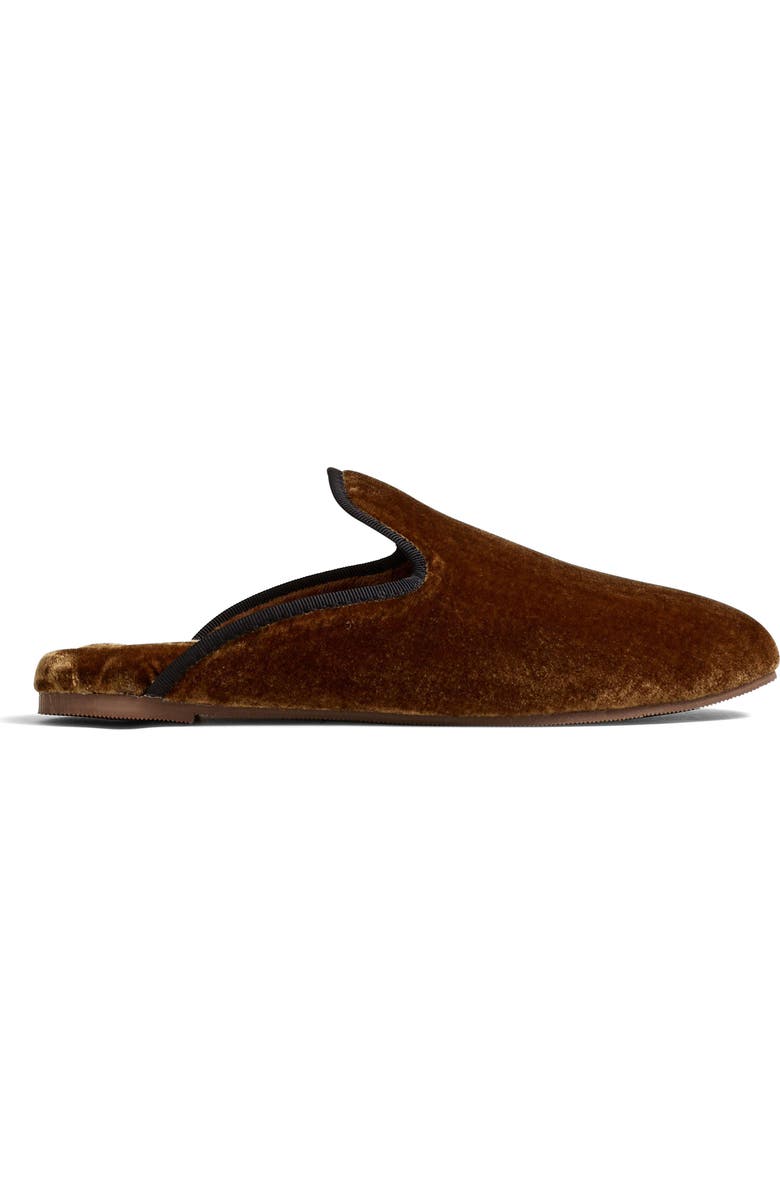 Madewell The Ezra Velvet Slipper, Main, color,