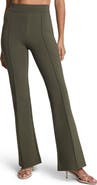 SPANX® High Waist Flare Leg Stretch Ponte Pants