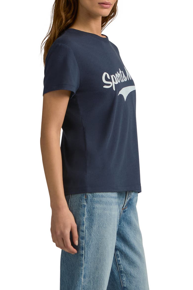 Sports Mom Graphic T-Shirt, Alternate, color, NAVY/ WHITE