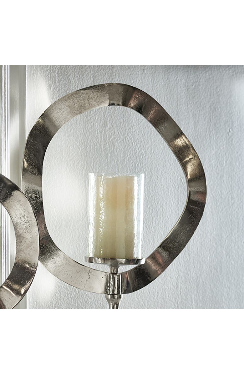 Napa Home & Garden Oracle Candle Stand 19", Alternate, color, Silver