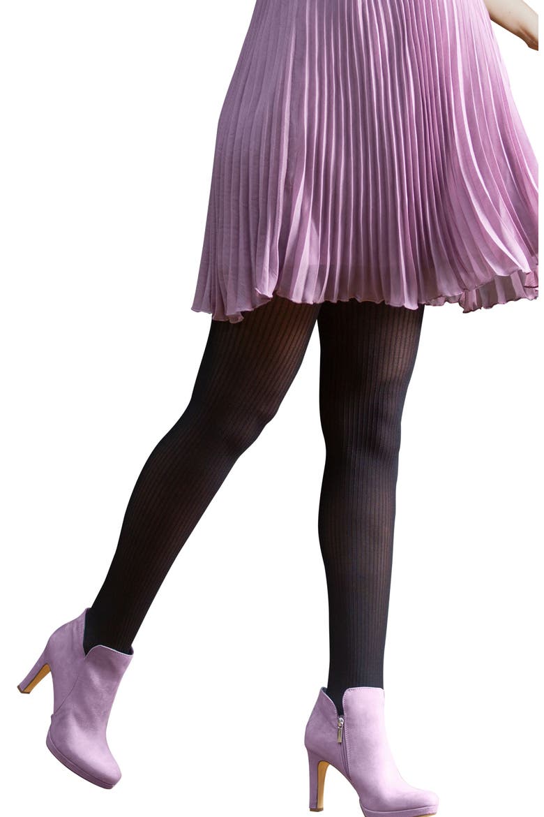 Lena 40 Denier Maternity Tights, Main, color, BLACK