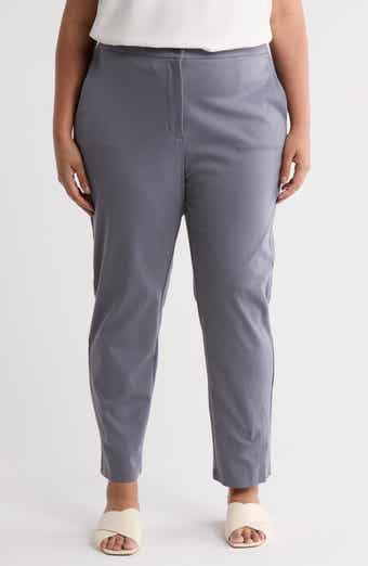 Eileen Fisher High Waist Slim Ankle Pants