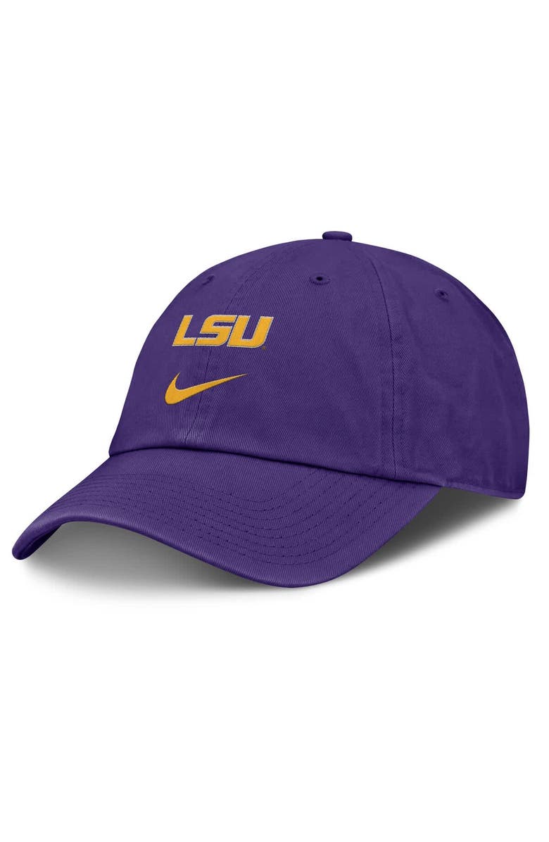 Nike Men's Nike Purple LSU Tigers Primetime Club Adjustable Hat, Main, color, Purple
