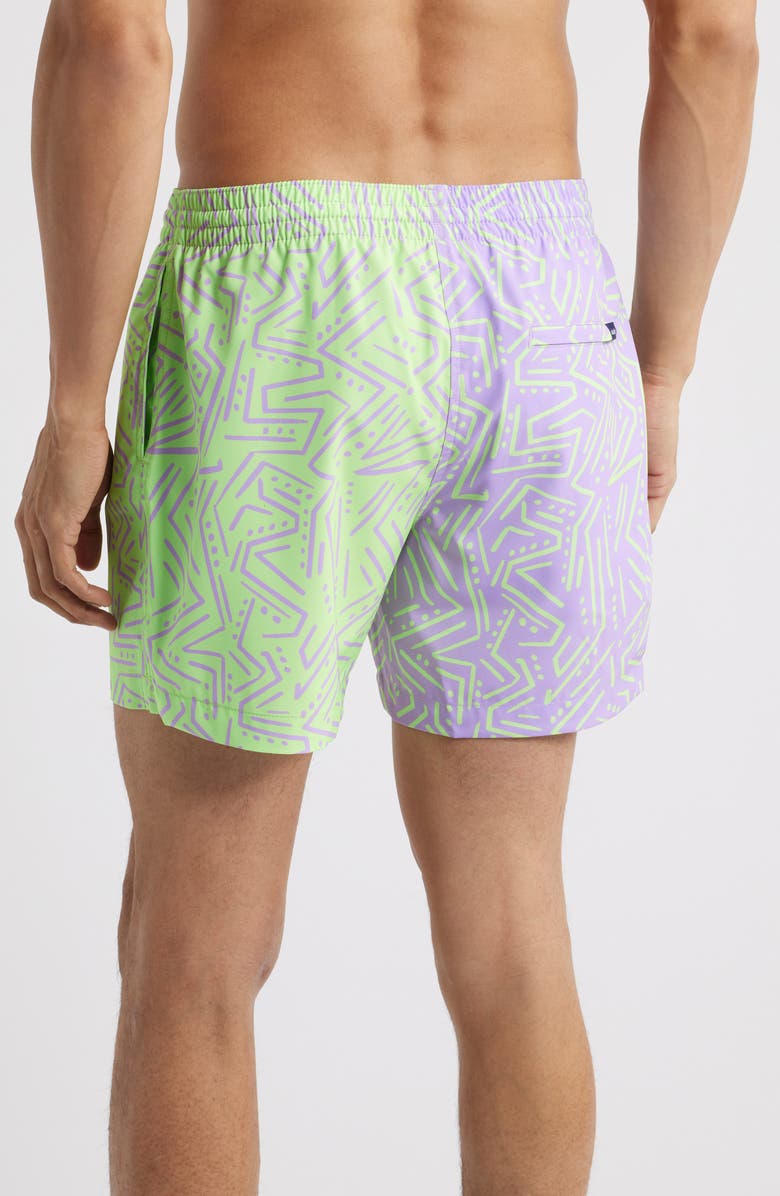 Chubbies The Pangeas 5.5-Inch Classic Lined Swim Trunks, Alternate, color, 