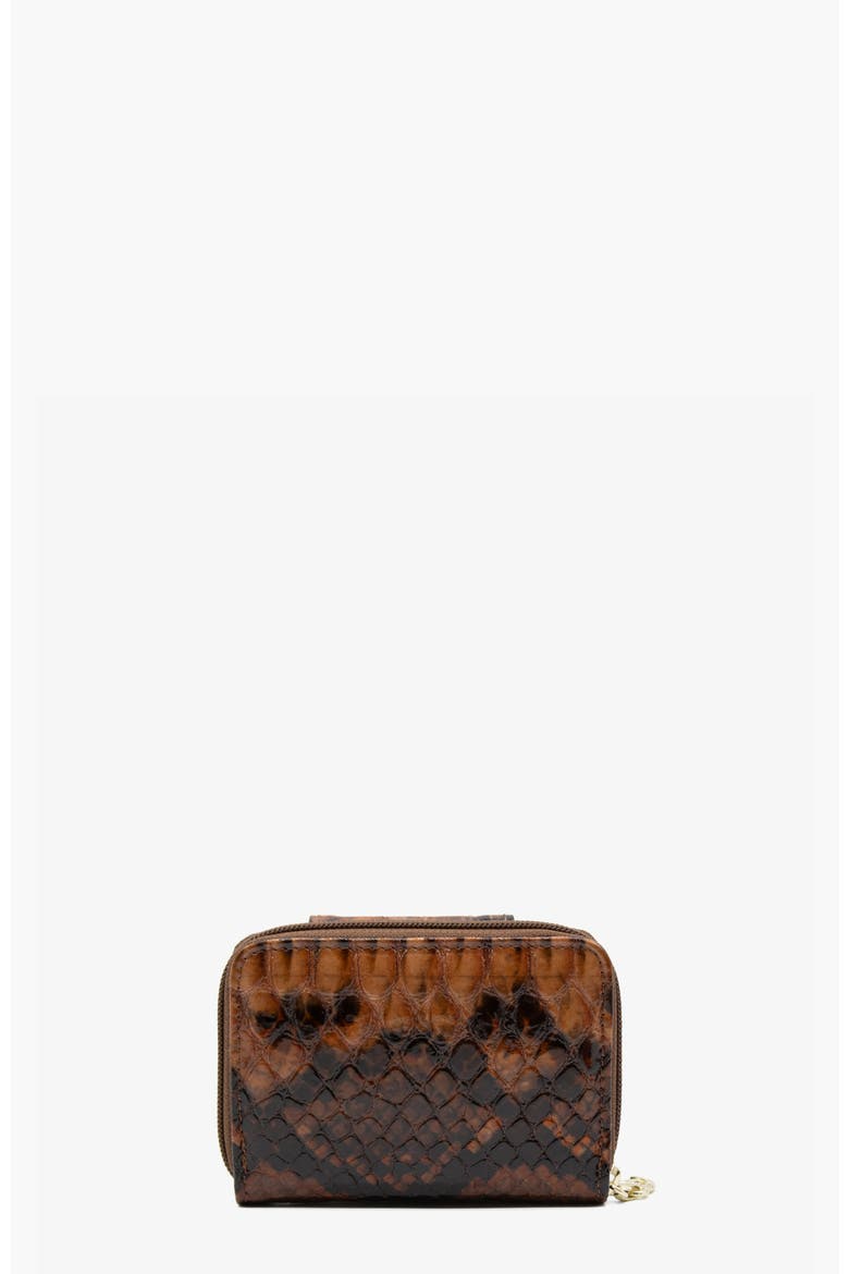 Gallop Patent Leather Wallet 218, Alternate, color, Camel Brown