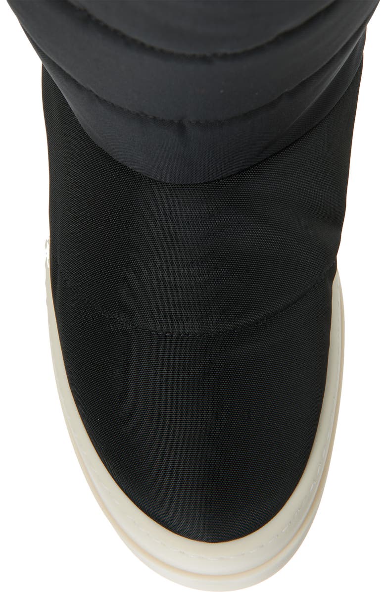 Rick Owens DRKSHDW Darkshadow Mega Bumper Lunar Boot, Alternate, color, Black/ Milk