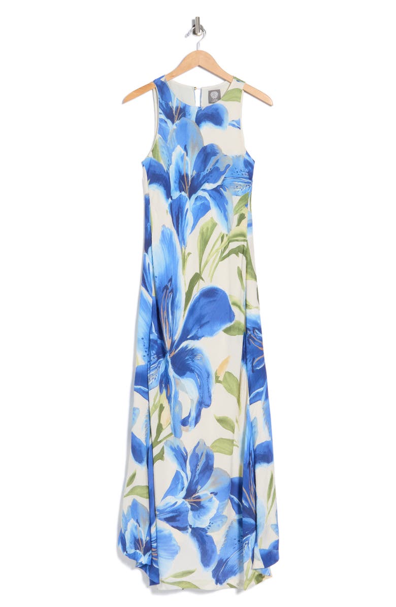 Vince Camuto Floral Print Maxi Dress, Alternate, color, 
