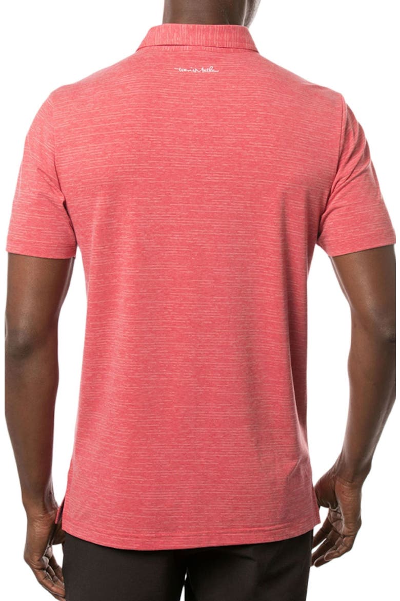 The Heater Solid Short Sleeve Performance Polo, Alternate, color, HEATHER SCOOTER