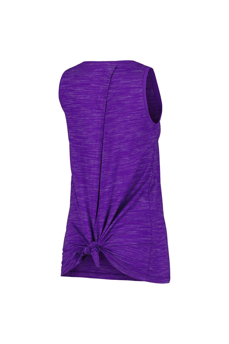 Women's New Era  Purple Minnesota Vikings  Space Dye Active Tank Top, Alternate, color, Purple