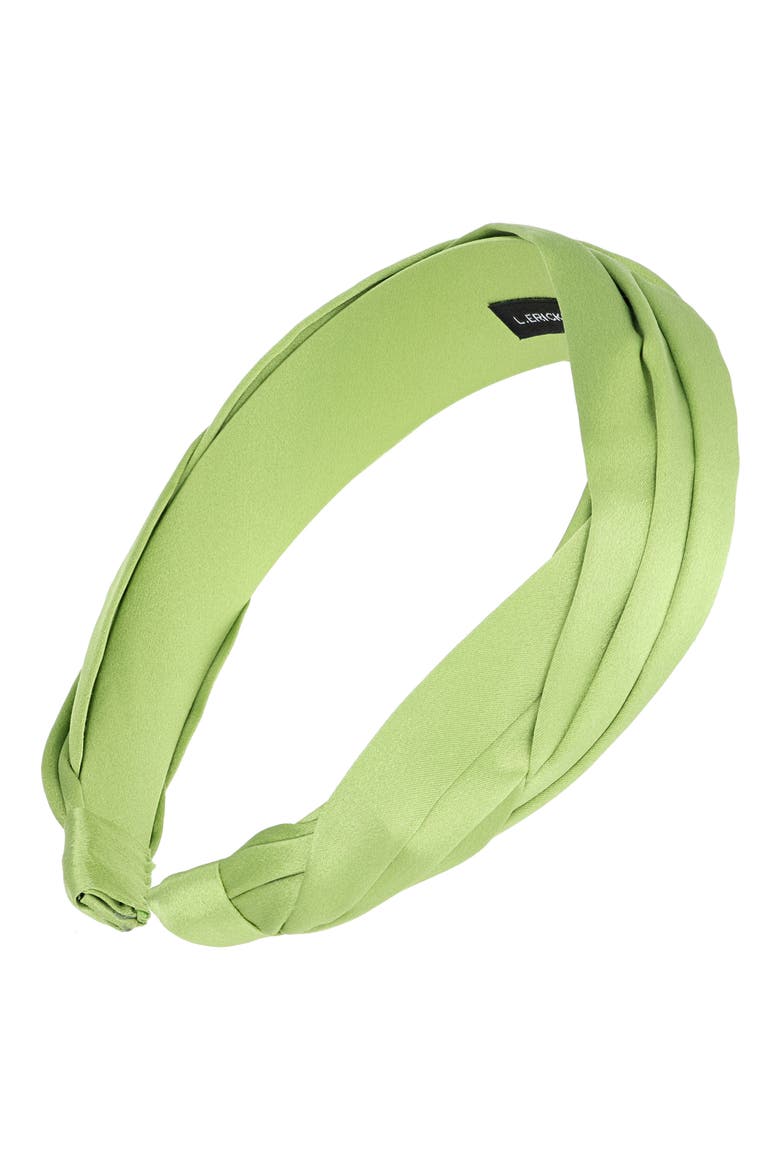 Grace Silk Headband, Main, color, SWEET PEA