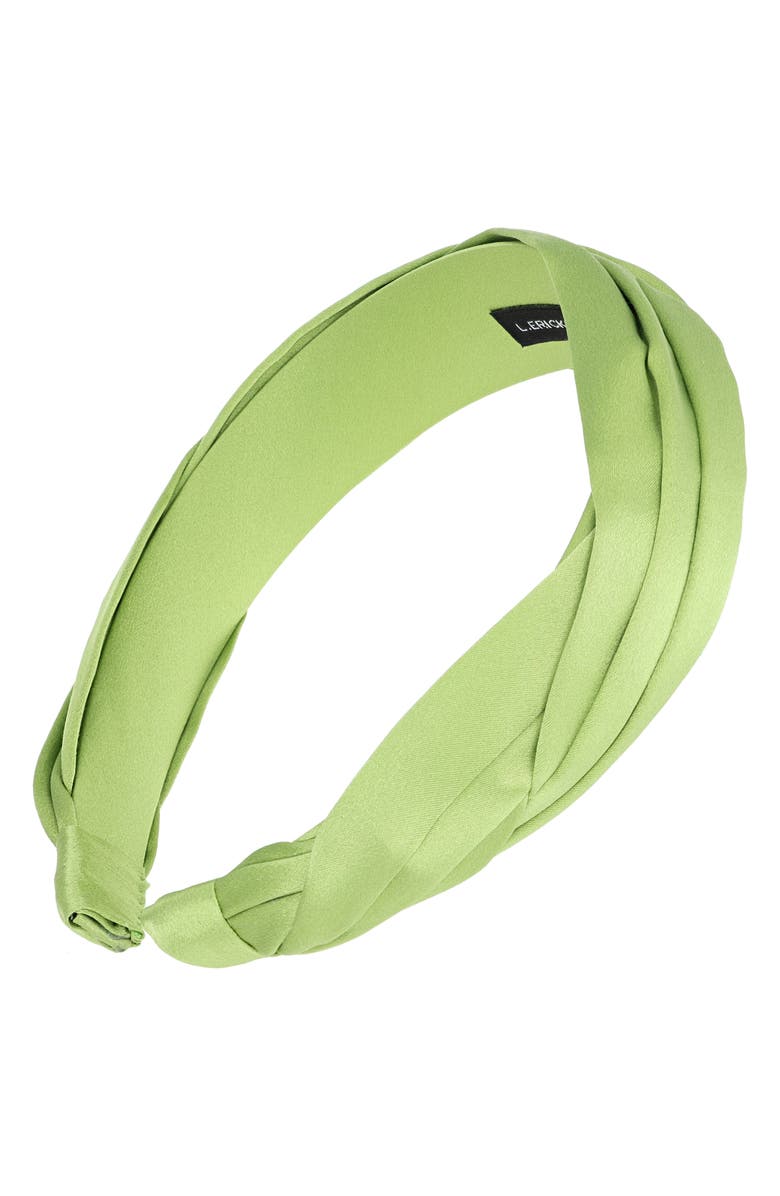 L. Erickson Grace Silk Headband, Main, color,