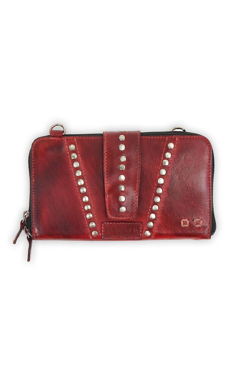 Bed Stu Flee Wallet, Main, color, Red Dd