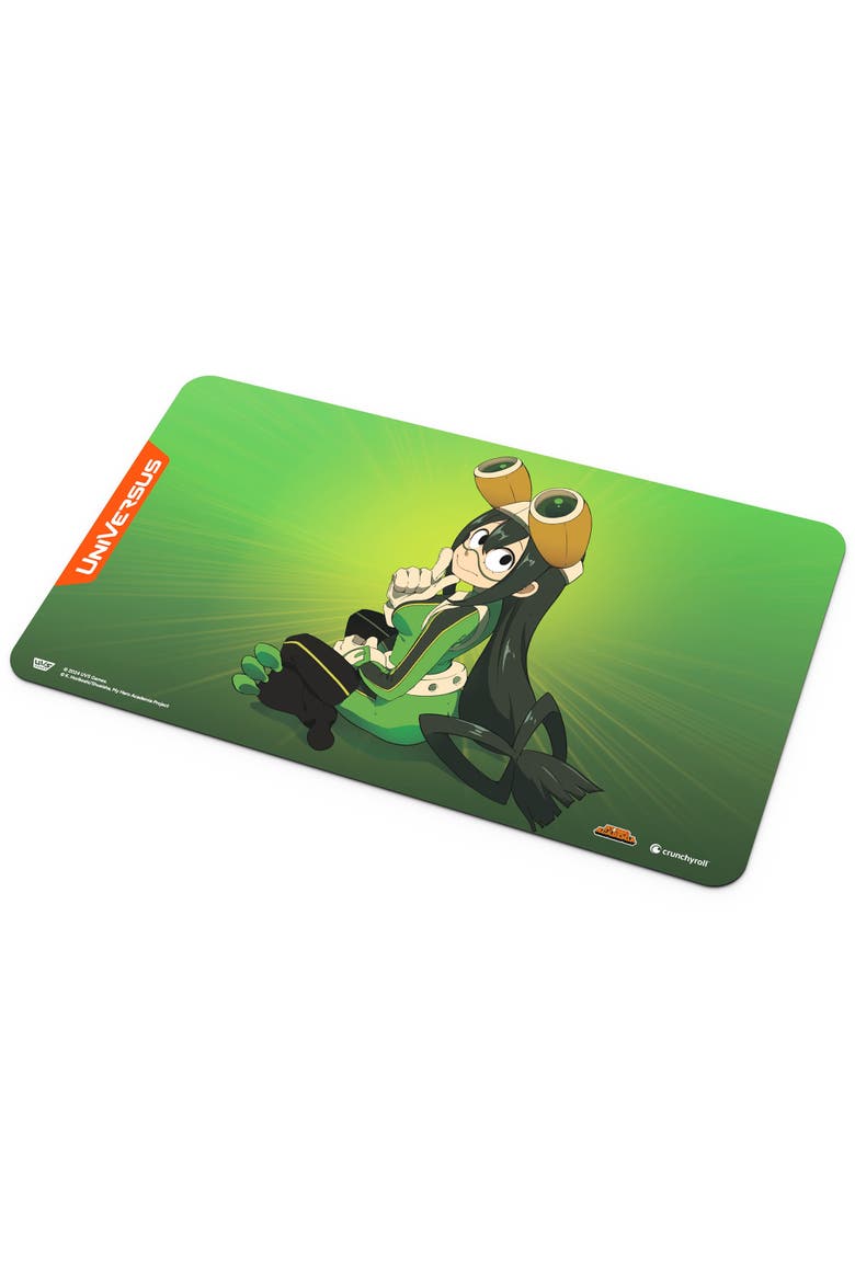 My Hero Academia, Girl Power Tsuyu Asui Playmat 24 X 14 Inches, Main, color, Multicolored