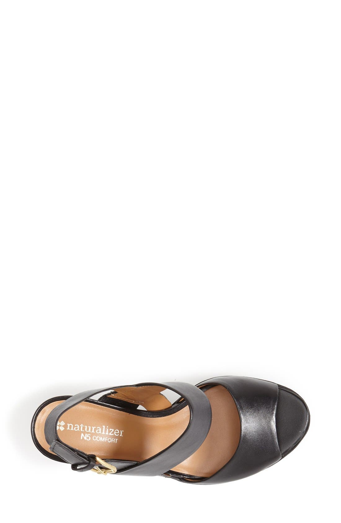 'Dahnny' Sandal, Alternate, color, BLACK