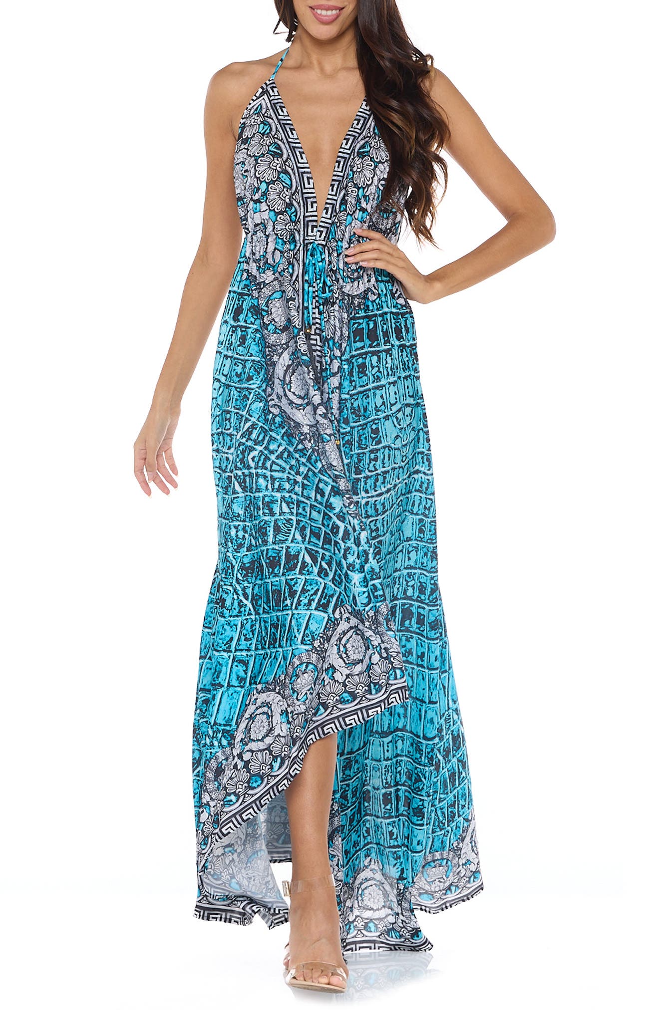 RANEES Halter Neck Dress