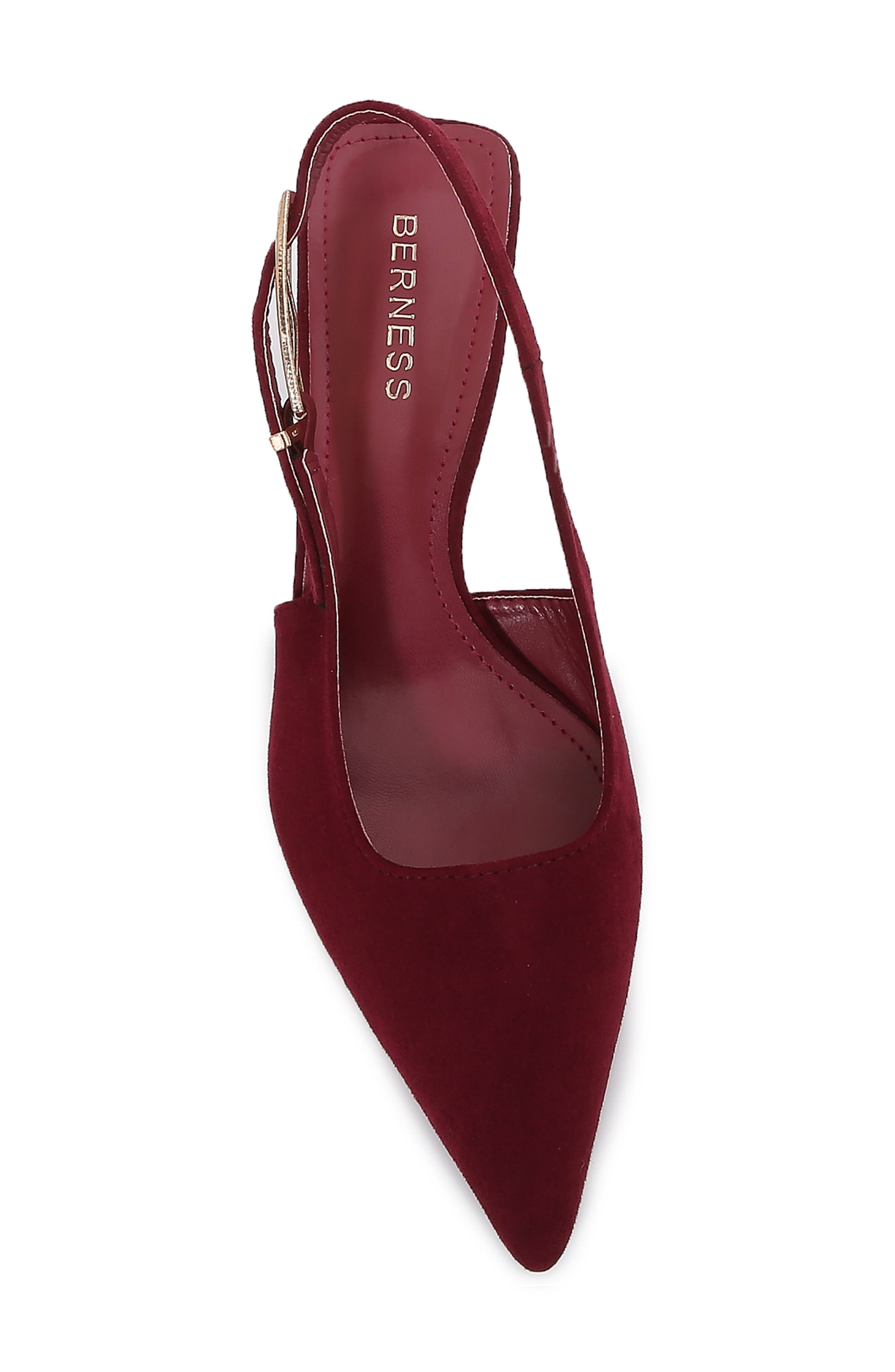 Cassandra Kitten Heel Pump, Alternate, color, WINE