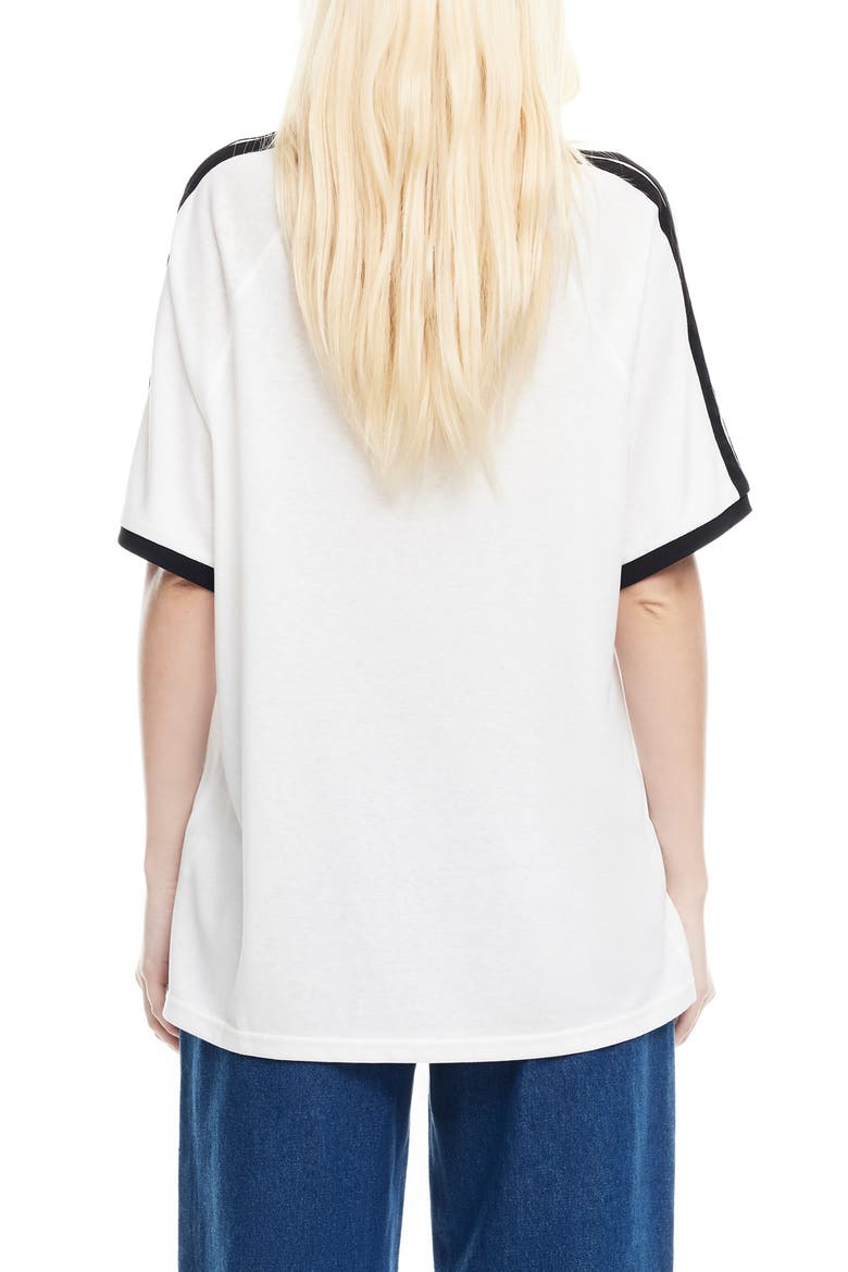 Spectate V-Neck Top, Alternate, color, PORCELAIN