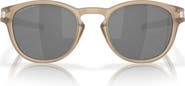 Oakley Latch™ 53mm Prizm™ Polarized Round Sunglasses