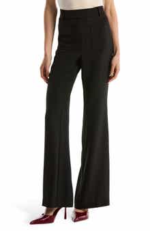 Laundry by Shelli Segal Patch Pocket Flare Leg Pants