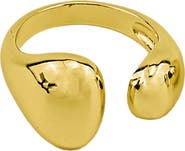 Panacea Molten Tapered Open Band Ring