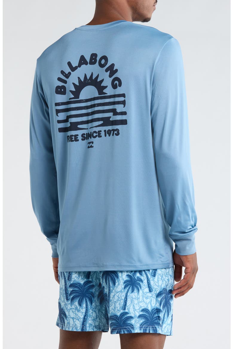 Heel Flip Crewneck Swim Top, Alternate, color, VINTAGE INDIGO