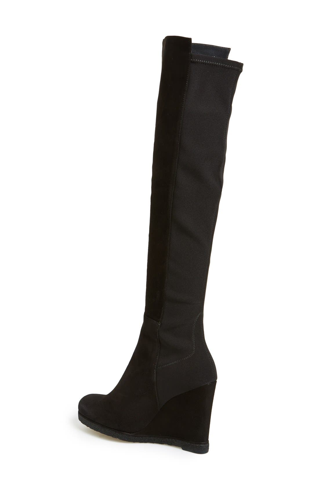 Stuart Weitzman 'Demiswoon' Over the Knee Boot, Alternate, color, 