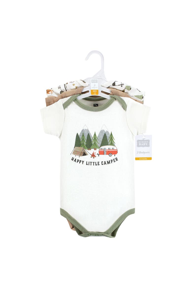All-Season Cotton One-Piece Garment Set of 3, Alternate, color, Little Camper