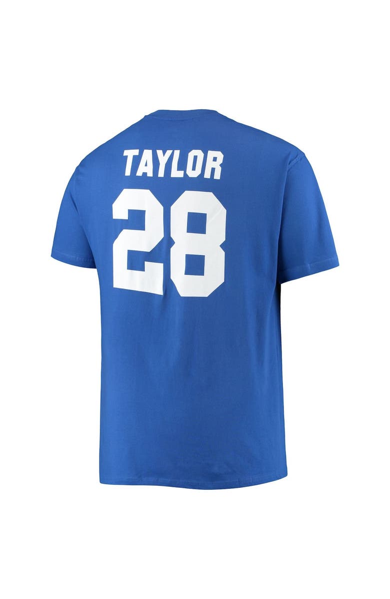 FANATICS Men's Fanatics Branded Jonathan Taylor Royal Indianapolis Colts Big & Tall Player Name & Number T-Shirt, Alternate, color, 