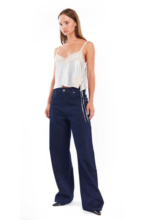 Mother Of All Mabel Top In White