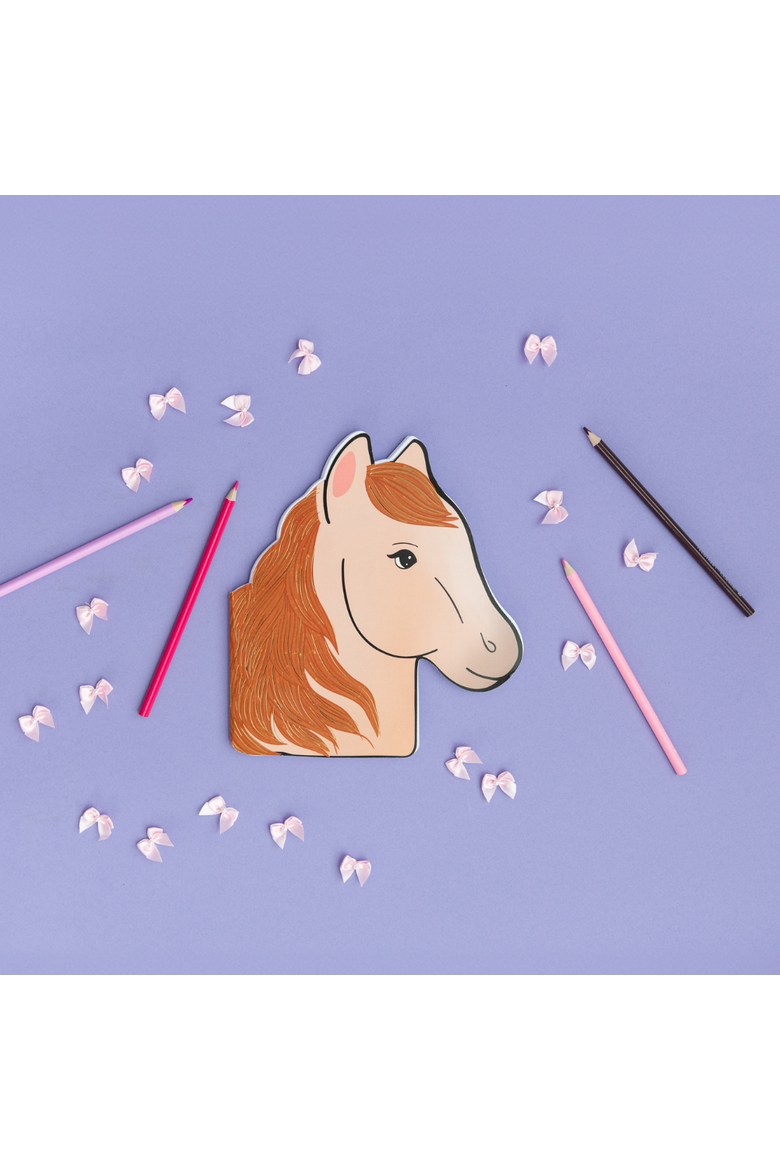 Back to School Horse Sticker and Sketch Book, Alternate, color, Assorted Pre-Pack