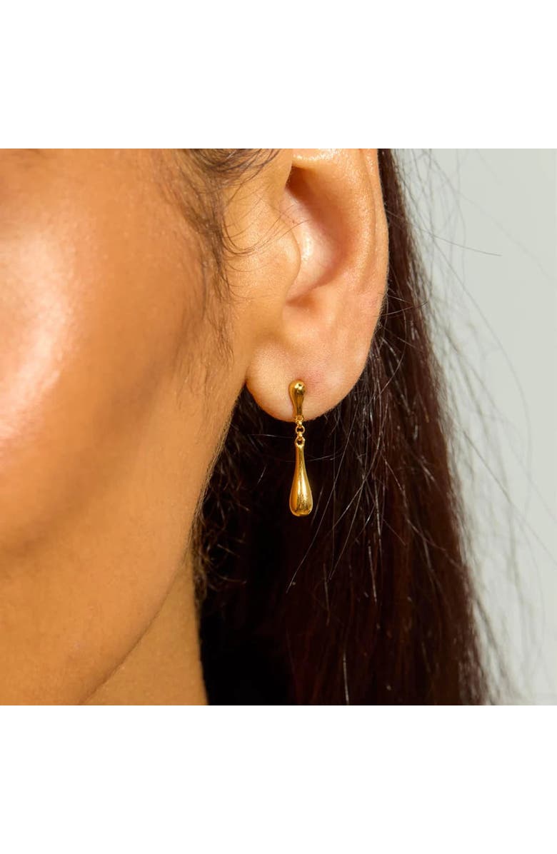Lucy Quartermaine Falling Drop Earrings, Alternate, color, Gold Vermeil
