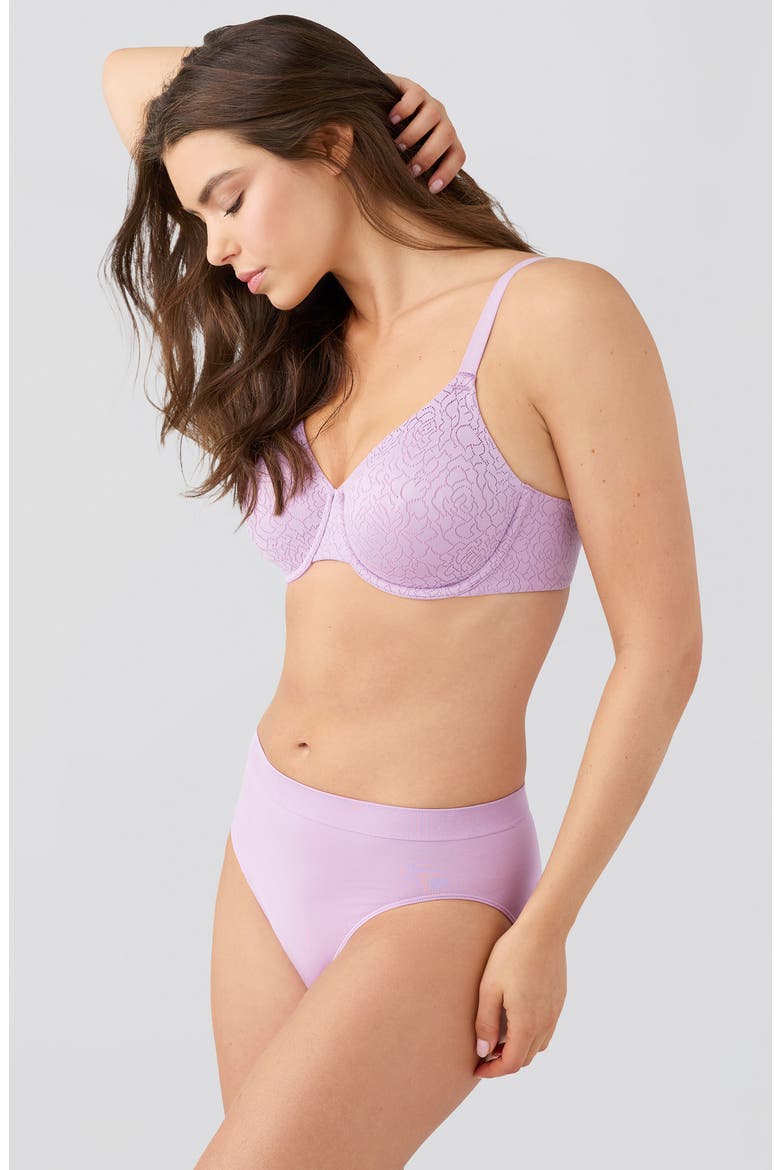 B-Smooth® High Cut Briefs, Alternate, color, LAVENDER S
