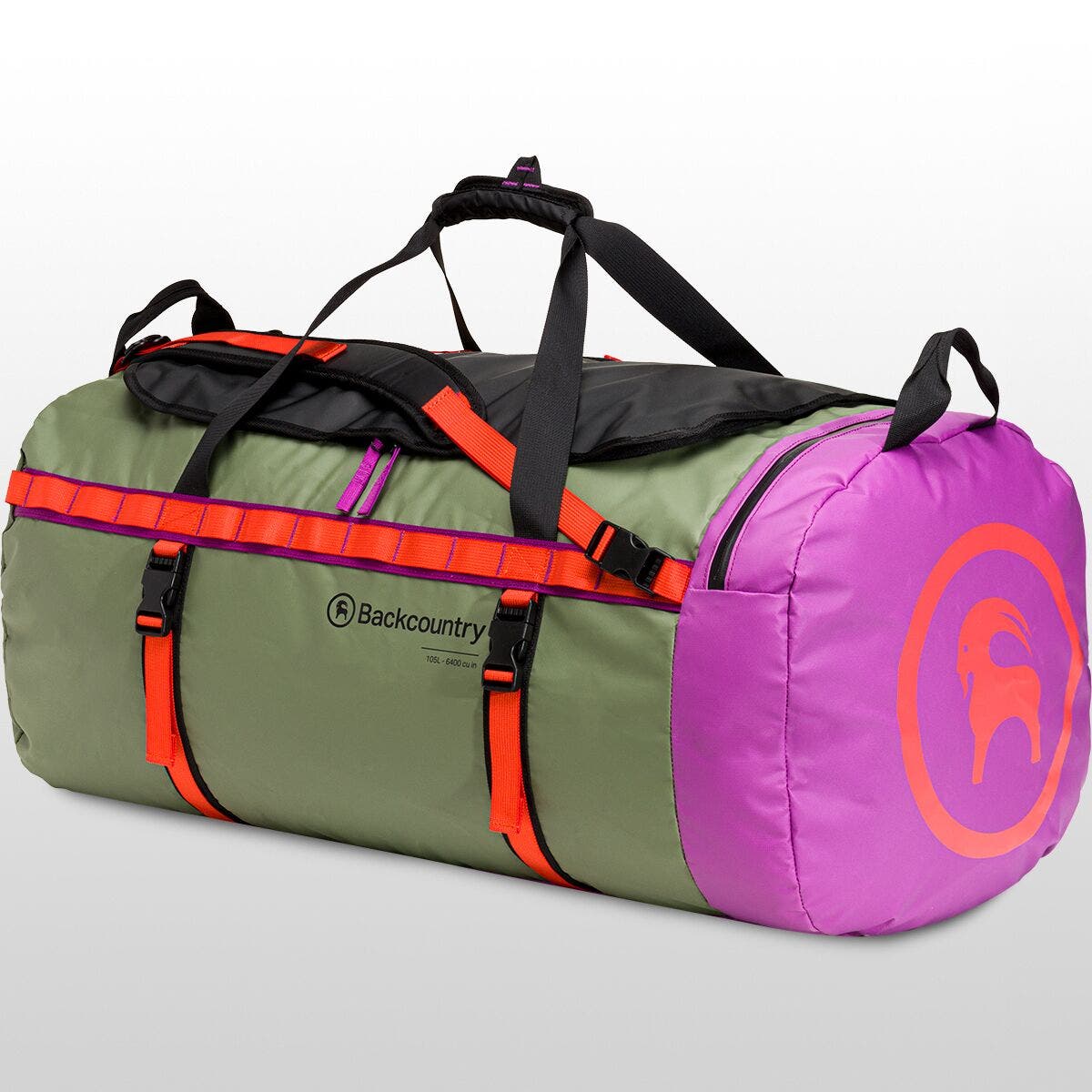 Backcountry All Around 105L Duffel, Alternate, color, Black