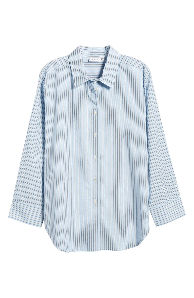 Masai Copenhagen Ilak Stripe Shirt, Alternate, color,