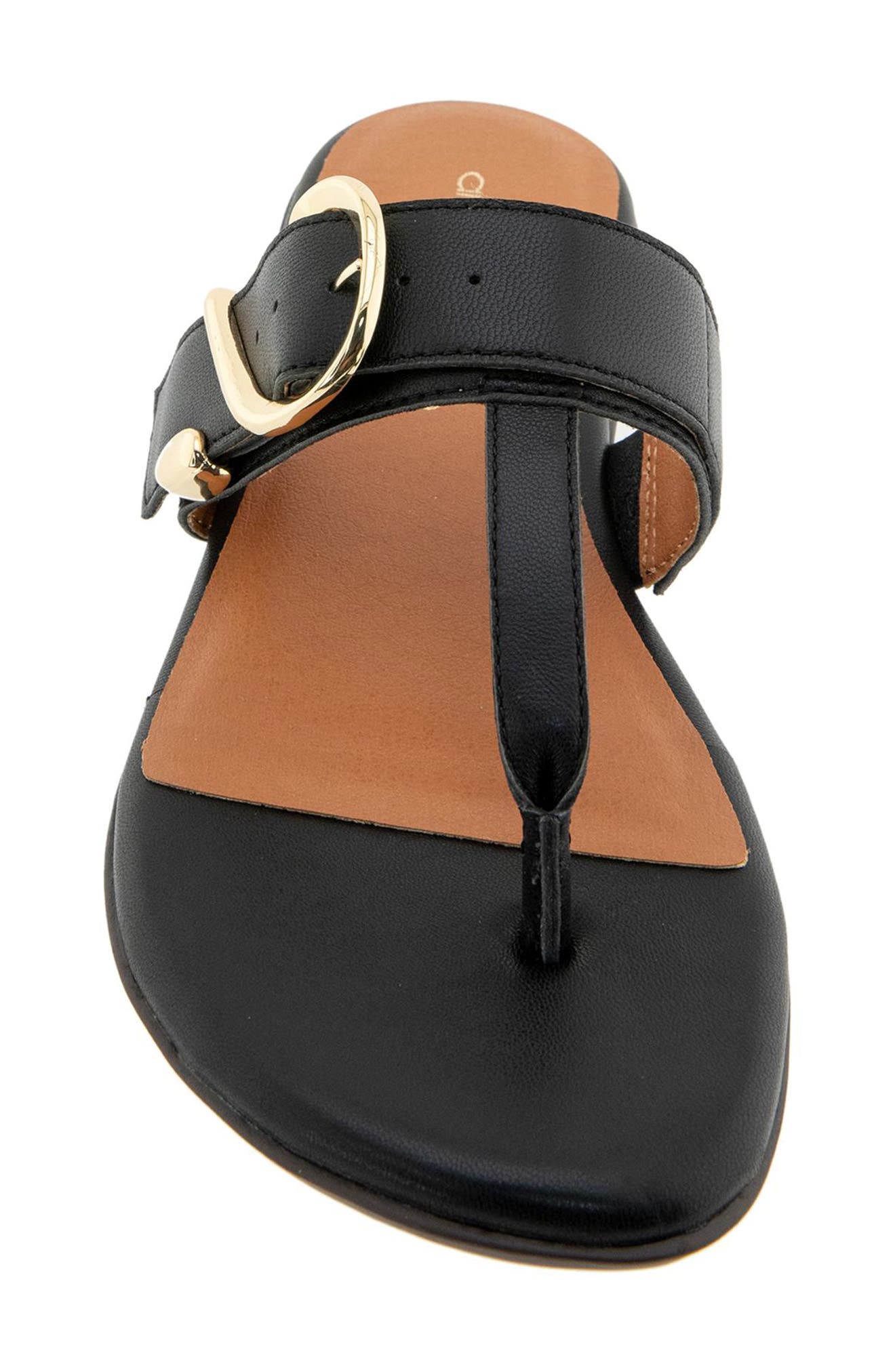 André Assous Nix Flip Flop, Alternate, color, Black