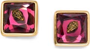 Kurt Geiger London Eagle Square Stud Earrings