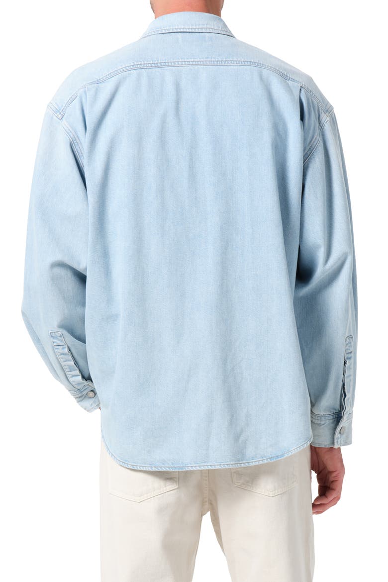 Clark Denim Button-Up Shirt Jacket, Alternate, color, PREMISE INDIGO