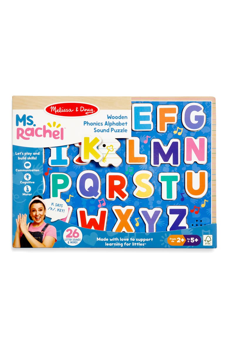 x Ms. Rachel Alphabet Phonics Sound Puzzle, Alternate, color, NO COLOR