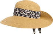 Nine West Classic Flip Up Bow Floppy Hat